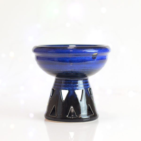 Big Bowl Blue Tealight Burner