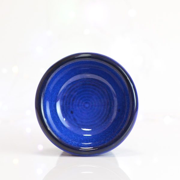 Big Bowl Blue Tealight Burner