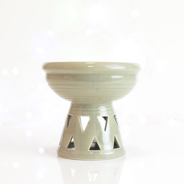 Big Bowl Grey Tealight Burner