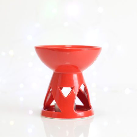 Big Bowl Red Tealight Burner