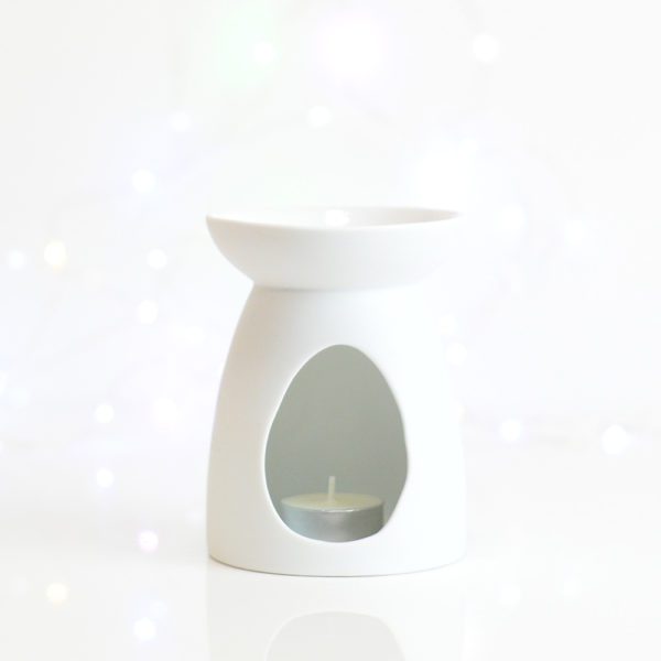 Chakra White Tealight Burner