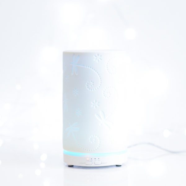 Dragonfly White Aroma Humidifier