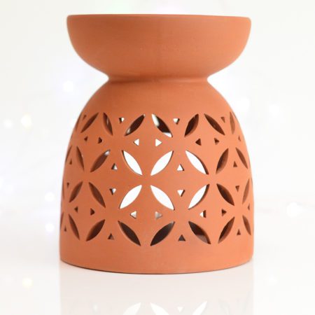 Giant Terracotta Tealight Burner