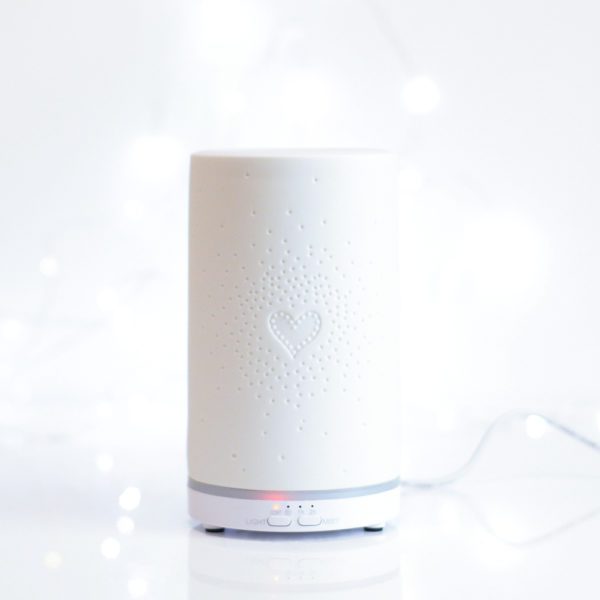 Heart White Aroma Humidifier