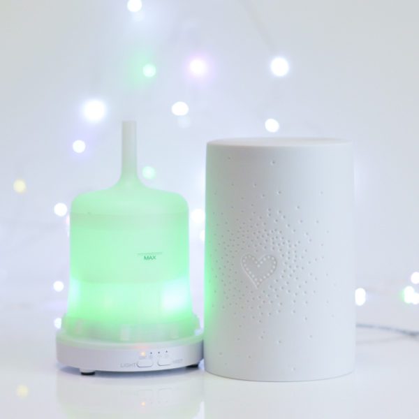 Heart White Aroma Humidifier