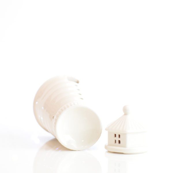 Lighthouse White Tealight Burner