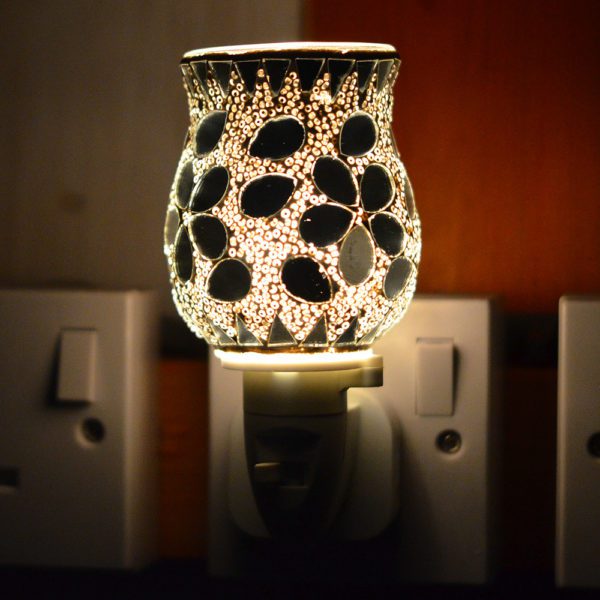 Mirror Flower Plugin Wax Warmer