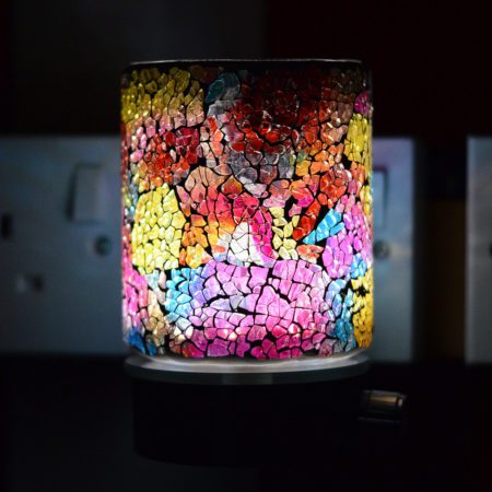 Mosaic Rainbow Plugin Wax Warmer