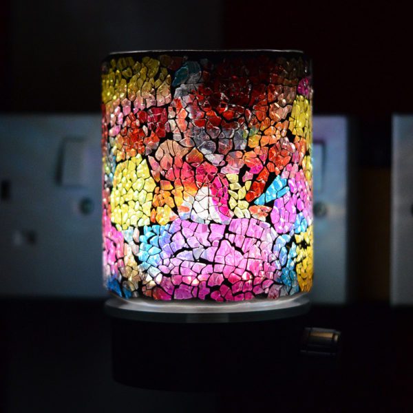 Mosaic Rainbow Plugin Wax Warmer