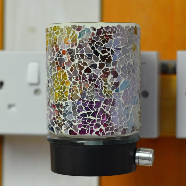 Mosaic Rainbow Plugin Wax Warmer