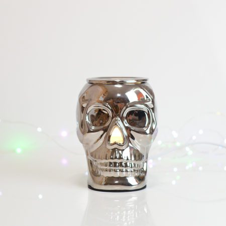 Skull Chrome Wax Warmer